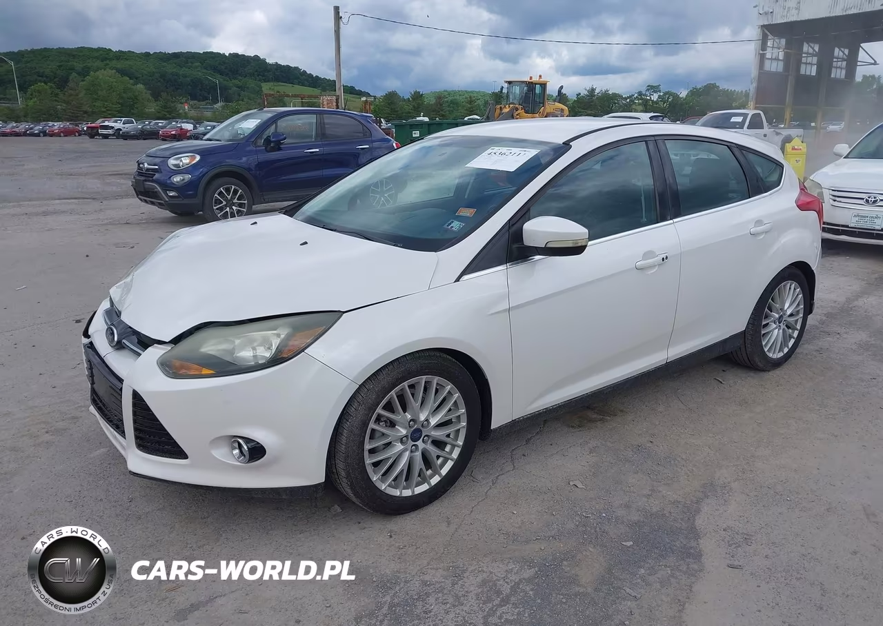2014 Ford Focus Titanium VIN:1FADP3N28EL462939 - 2