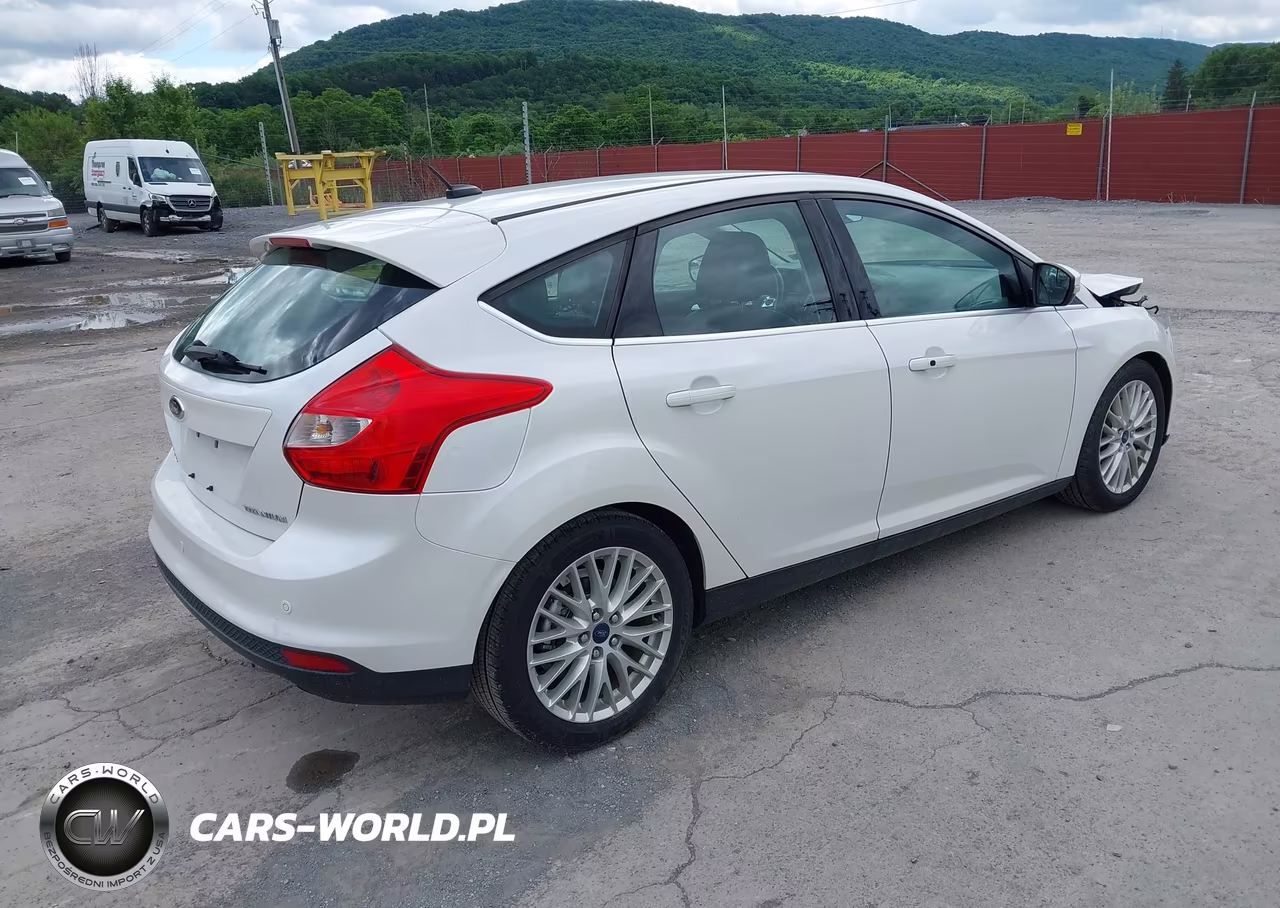 2014 Ford Focus Titanium VIN:1FADP3N28EL462939 - 4