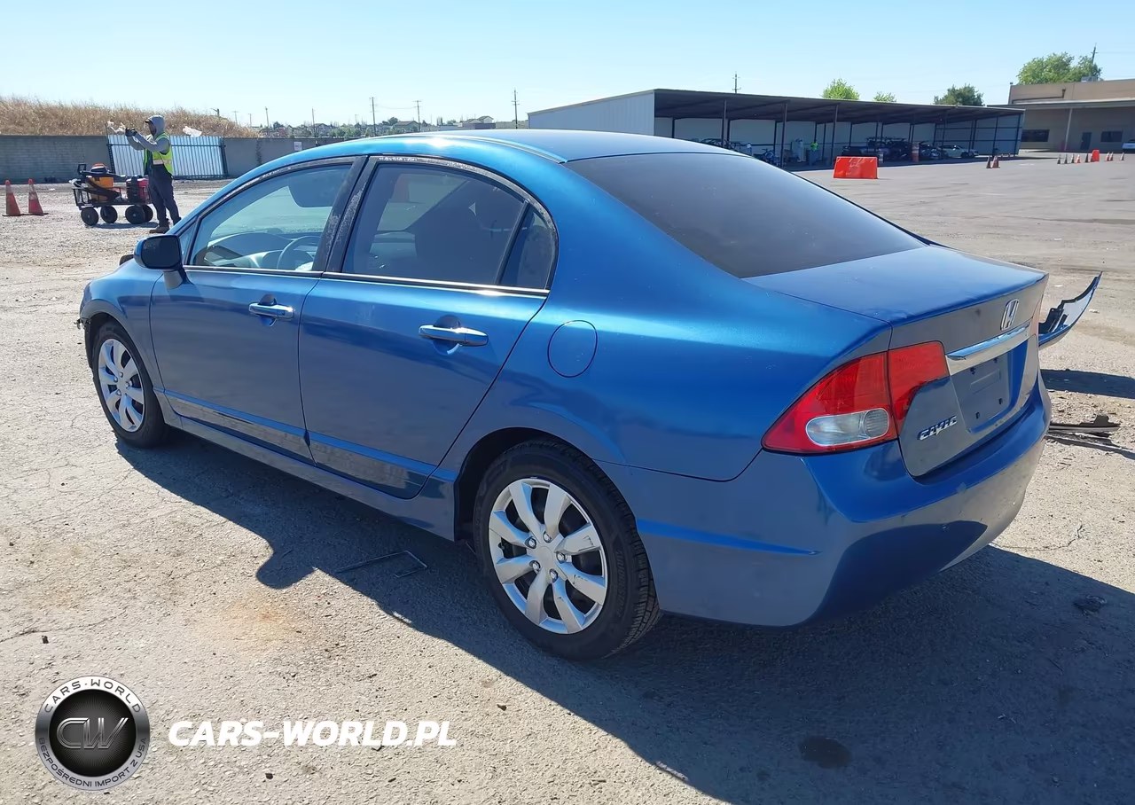 2011 Honda Civic Lx VIN:2HGFA1F59BH508287 - 3