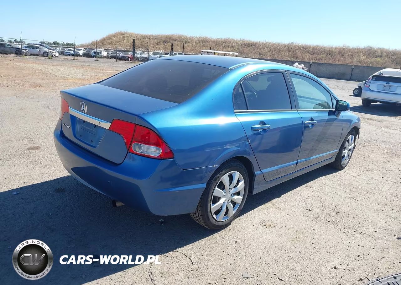 2011 Honda Civic Lx VIN:2HGFA1F59BH508287 - 4
