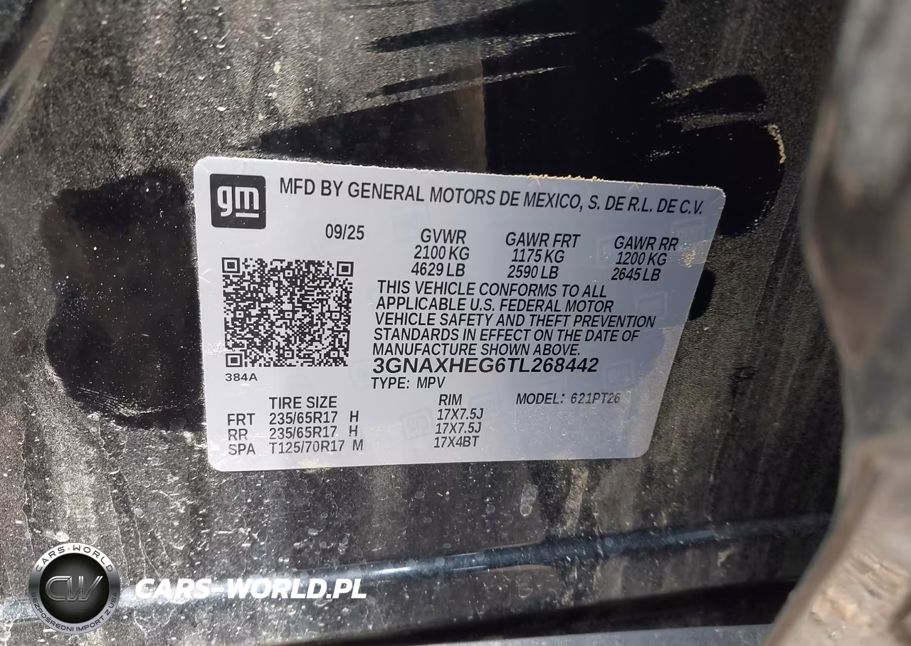 2026 Chevrolet Equinox Fwd Lt VIN:3GNAXHEG6TL268442 - 9