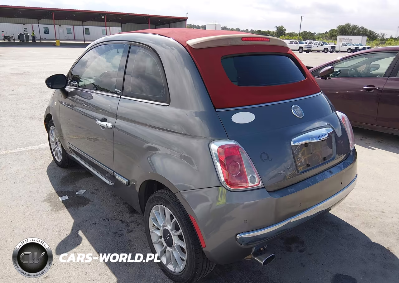 2012 Fiat 500C Lounge VIN:3C3CFFER9CT370509 - 3