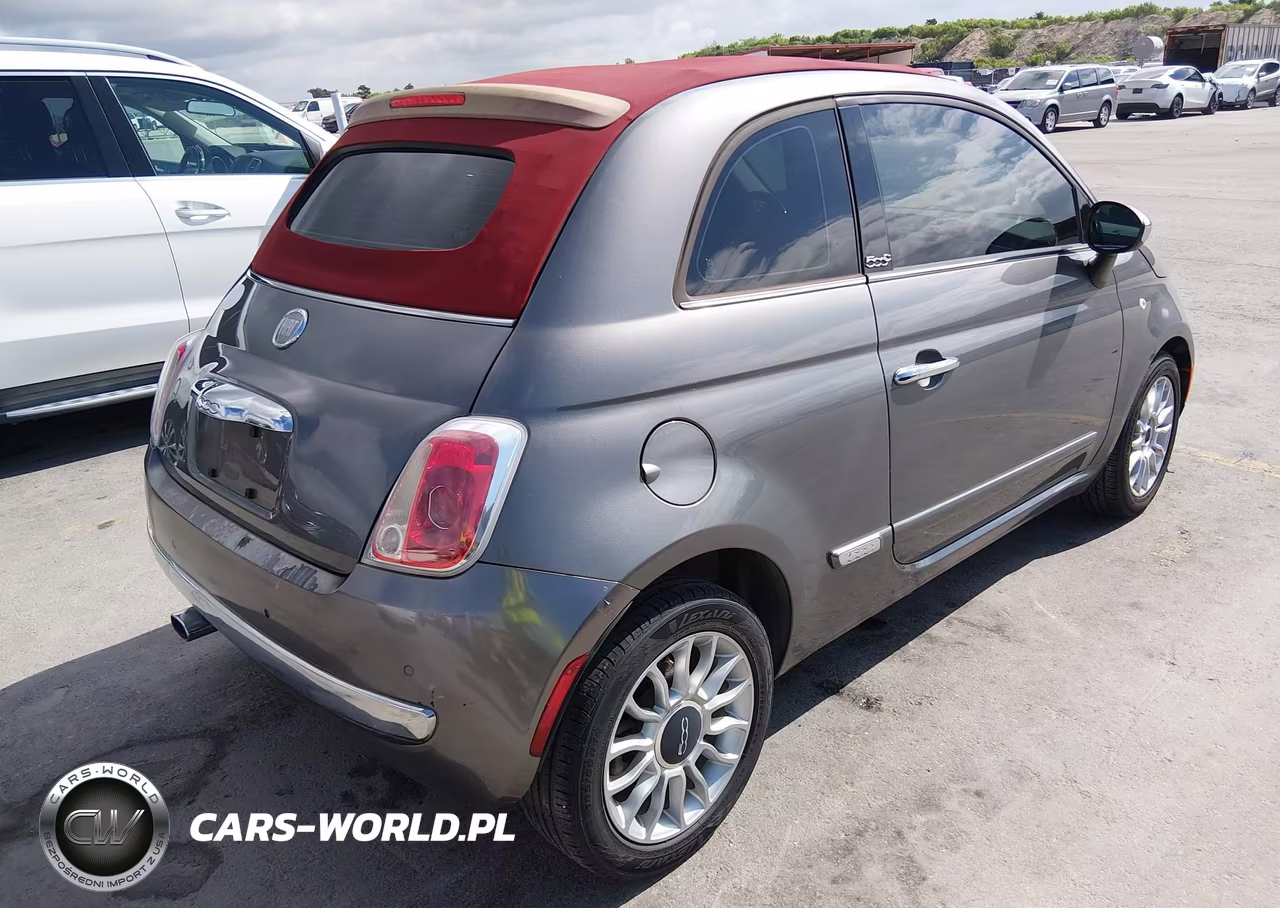 2012 Fiat 500C Lounge VIN:3C3CFFER9CT370509 - 4