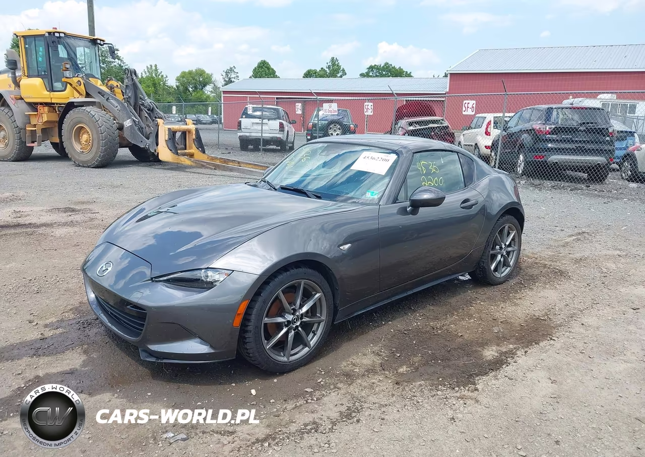 2017 Mazda Mx-5 Miata Rf Grand Touring VIN:JM1NDAM7XH0103851 - 2