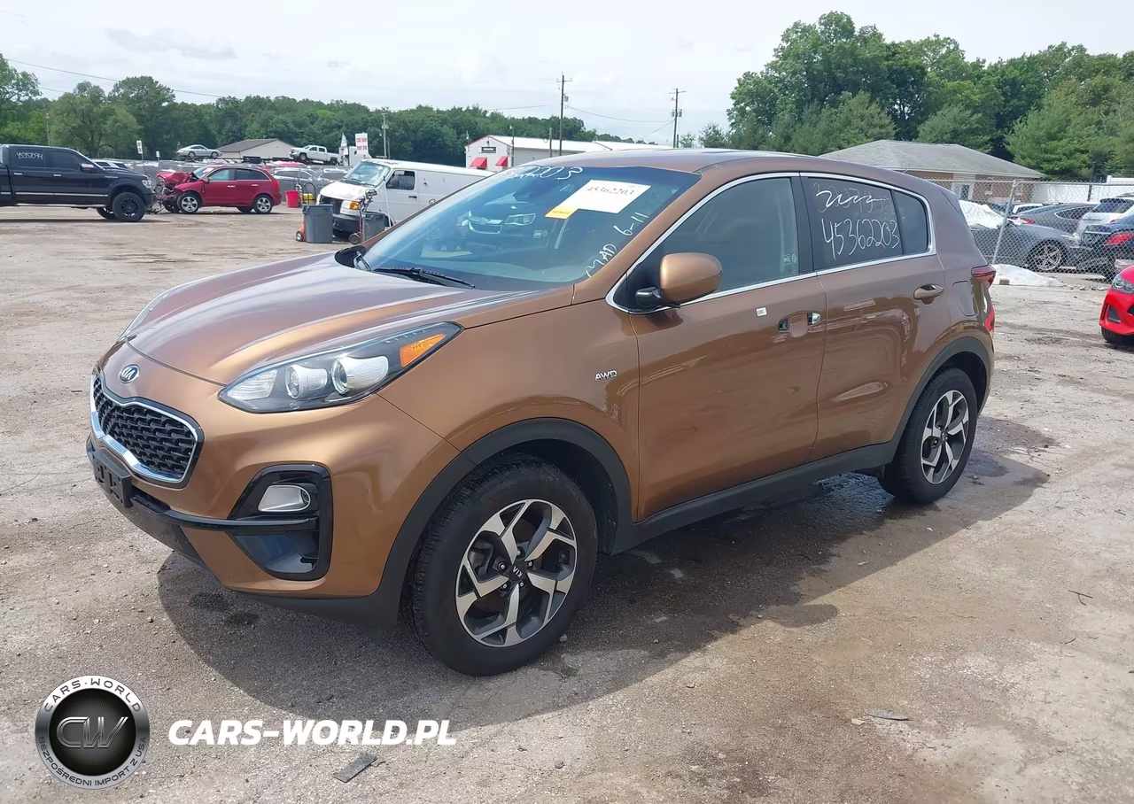 2021 Kia Sportage Lx VIN:KNDPMCAC0M7886458 - 2