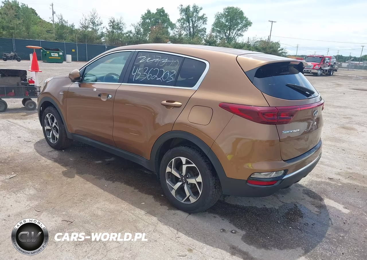 2021 Kia Sportage Lx VIN:KNDPMCAC0M7886458 - 3