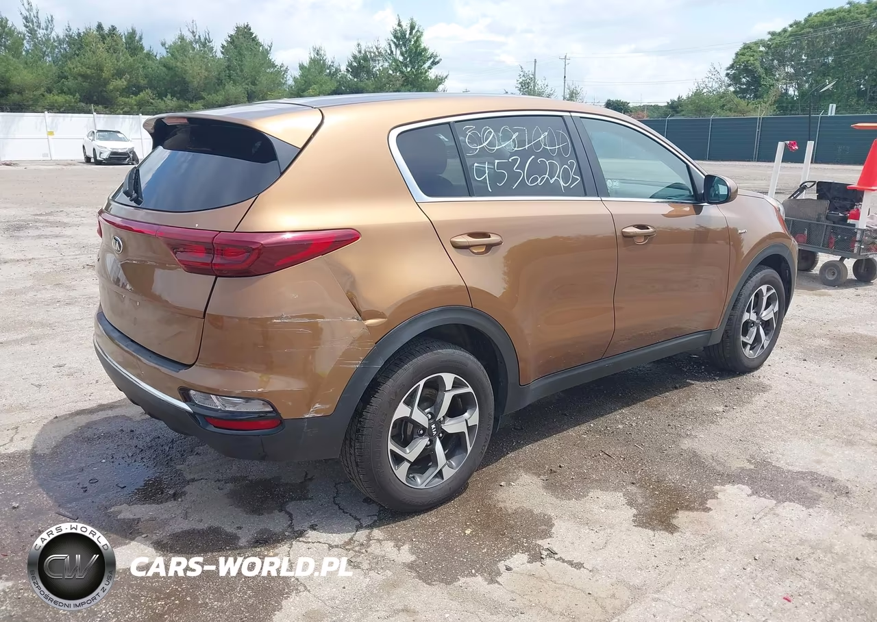 2021 Kia Sportage Lx VIN:KNDPMCAC0M7886458 - 4