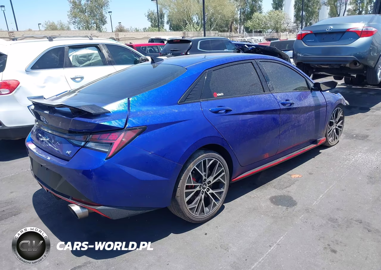 2023 Hyundai Elantra N VIN:KMHLW4AK7PU018559 - 4