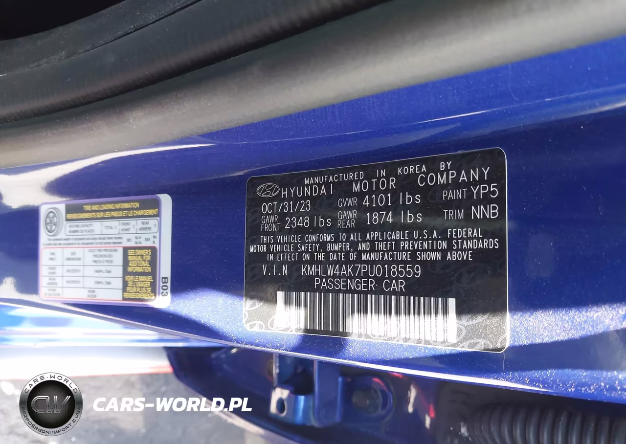 2023 Hyundai Elantra N VIN:KMHLW4AK7PU018559 - 9