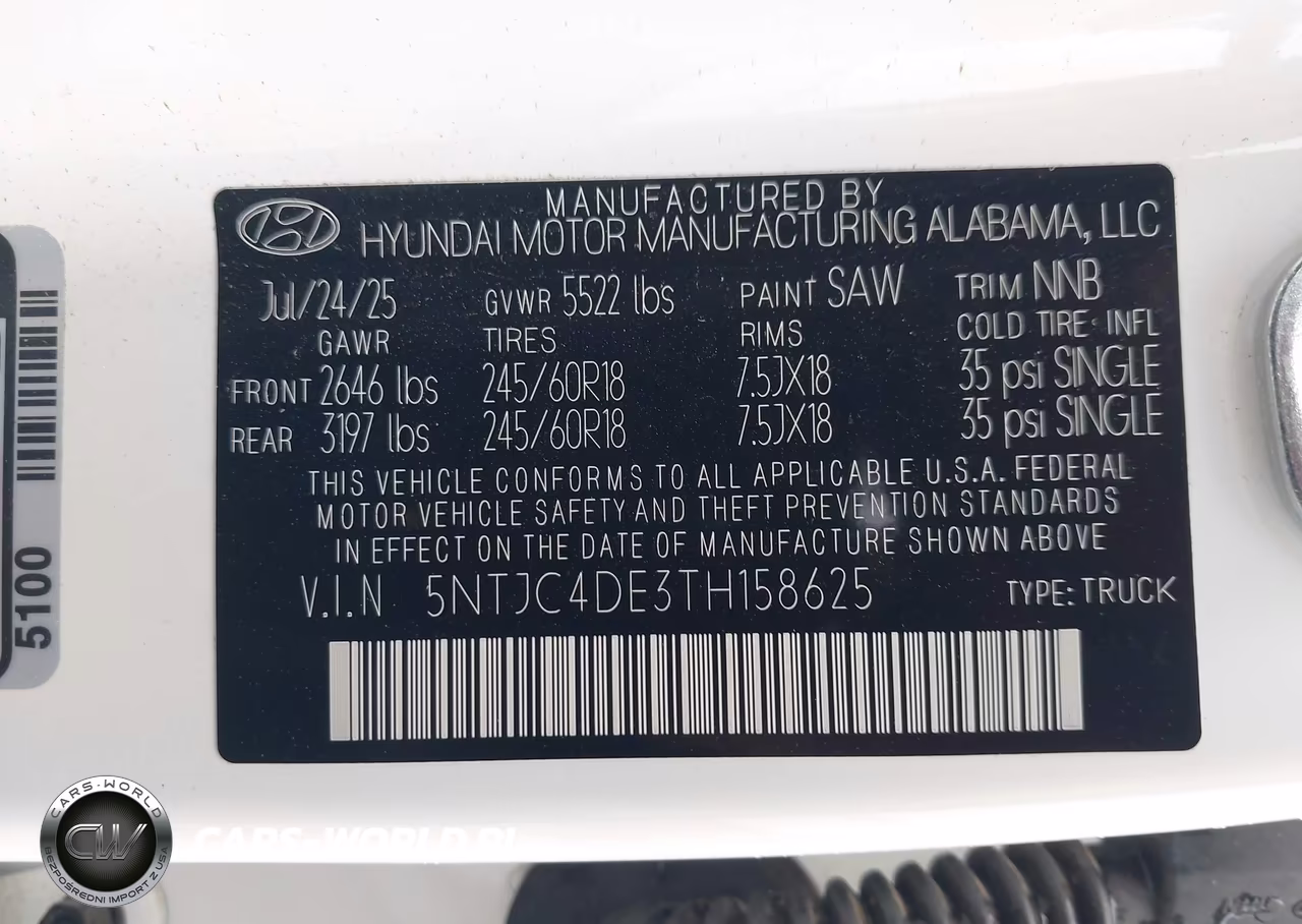 2026 Hyundai Santa Cruz Sel Activity VIN:5NTJC4DE3TH158625 - 9