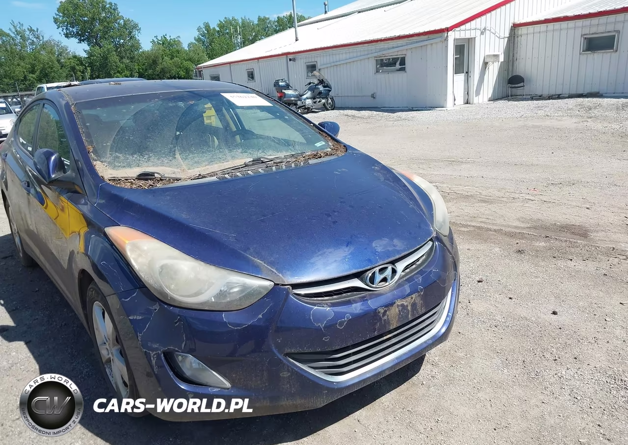 2013 Hyundai Elantra Gls VIN:5NPDH4AE5DH455057 - 14