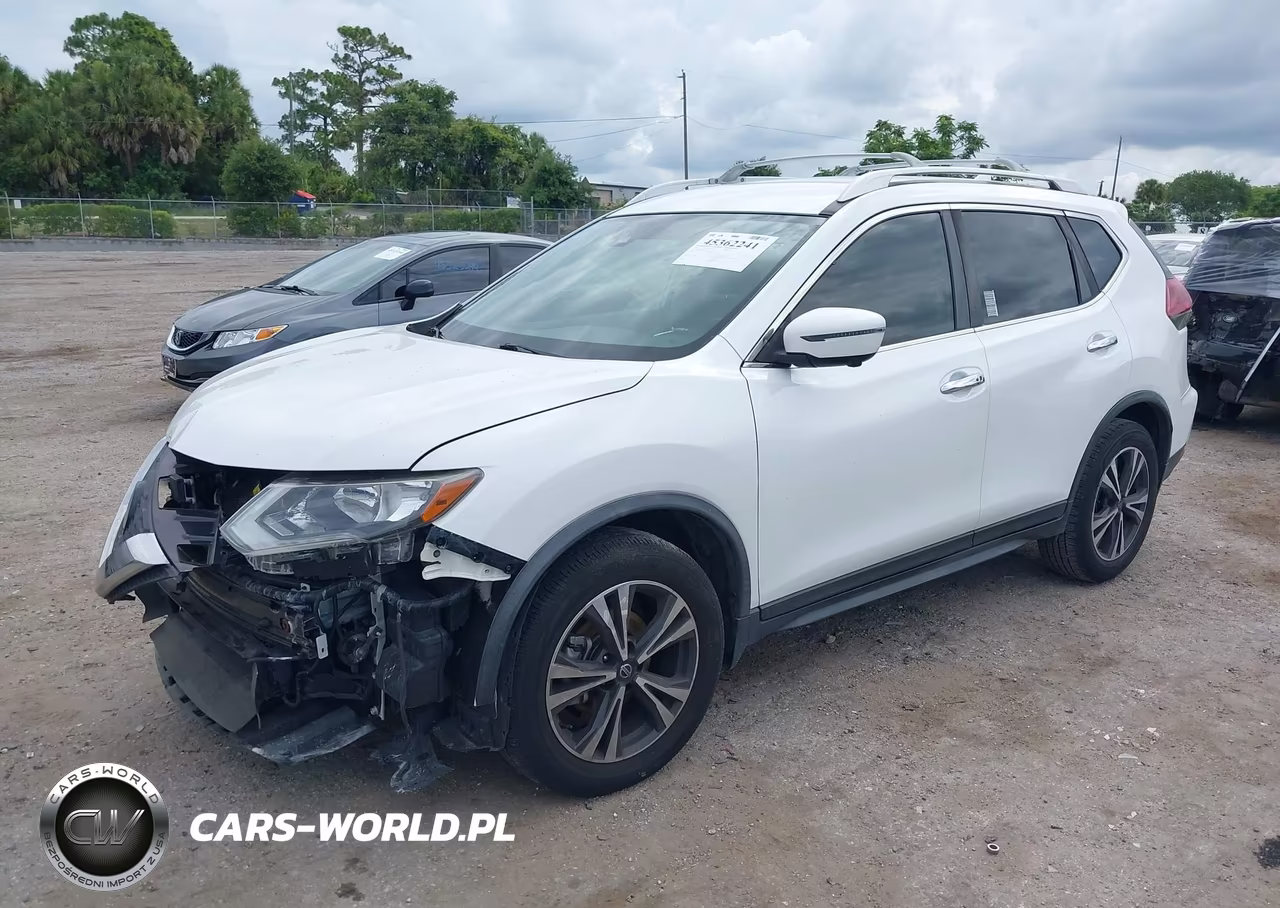 2019 Nissan Rogue Sv VIN:JN8AT2MT1KW252601 - 2