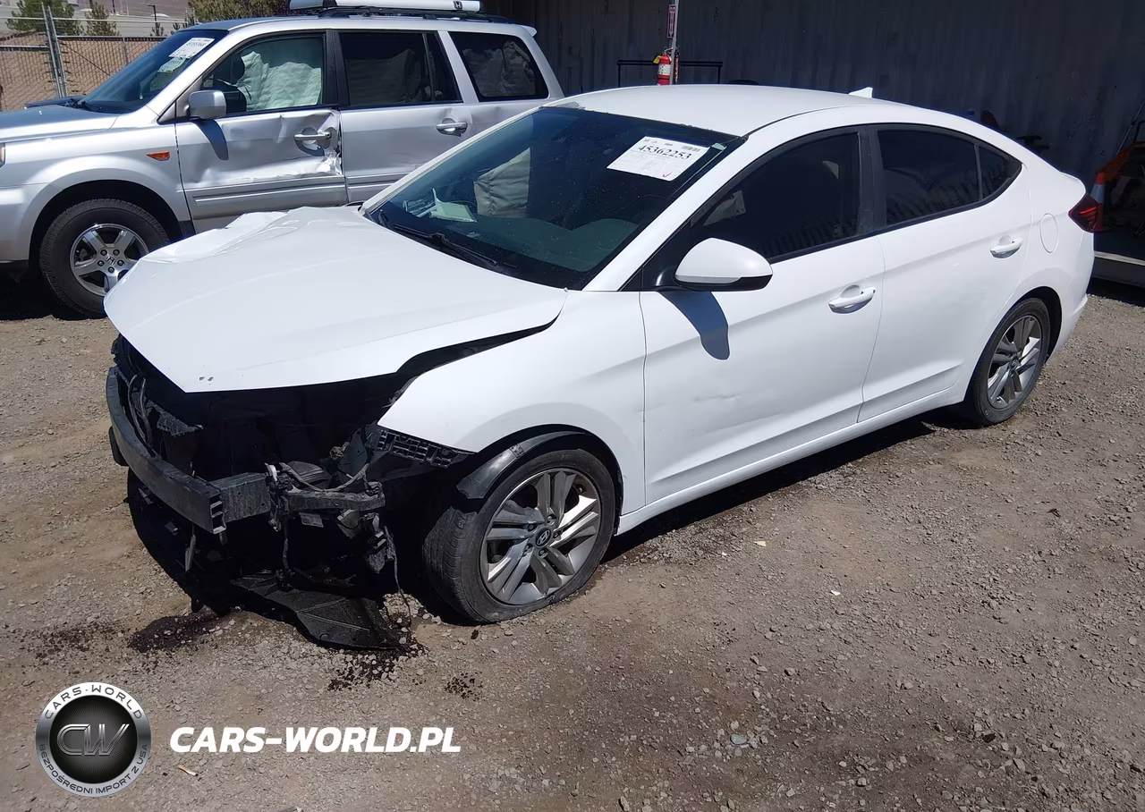 2019 Hyundai Elantra Sel VIN:5NPD84LF1KH449310 - 2