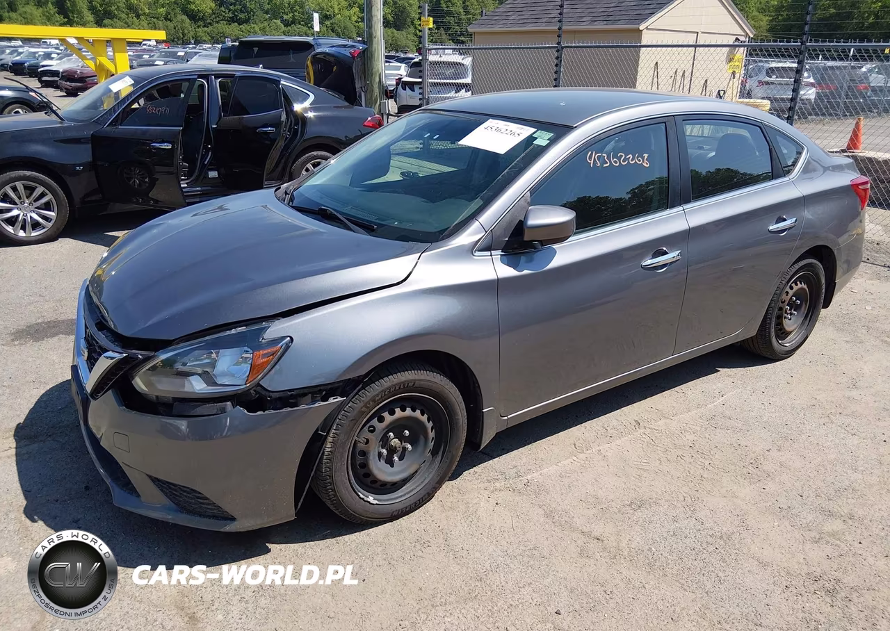 2017 Nissan Sentra Sv VIN:3N1AB7AP2HY282035 - 2