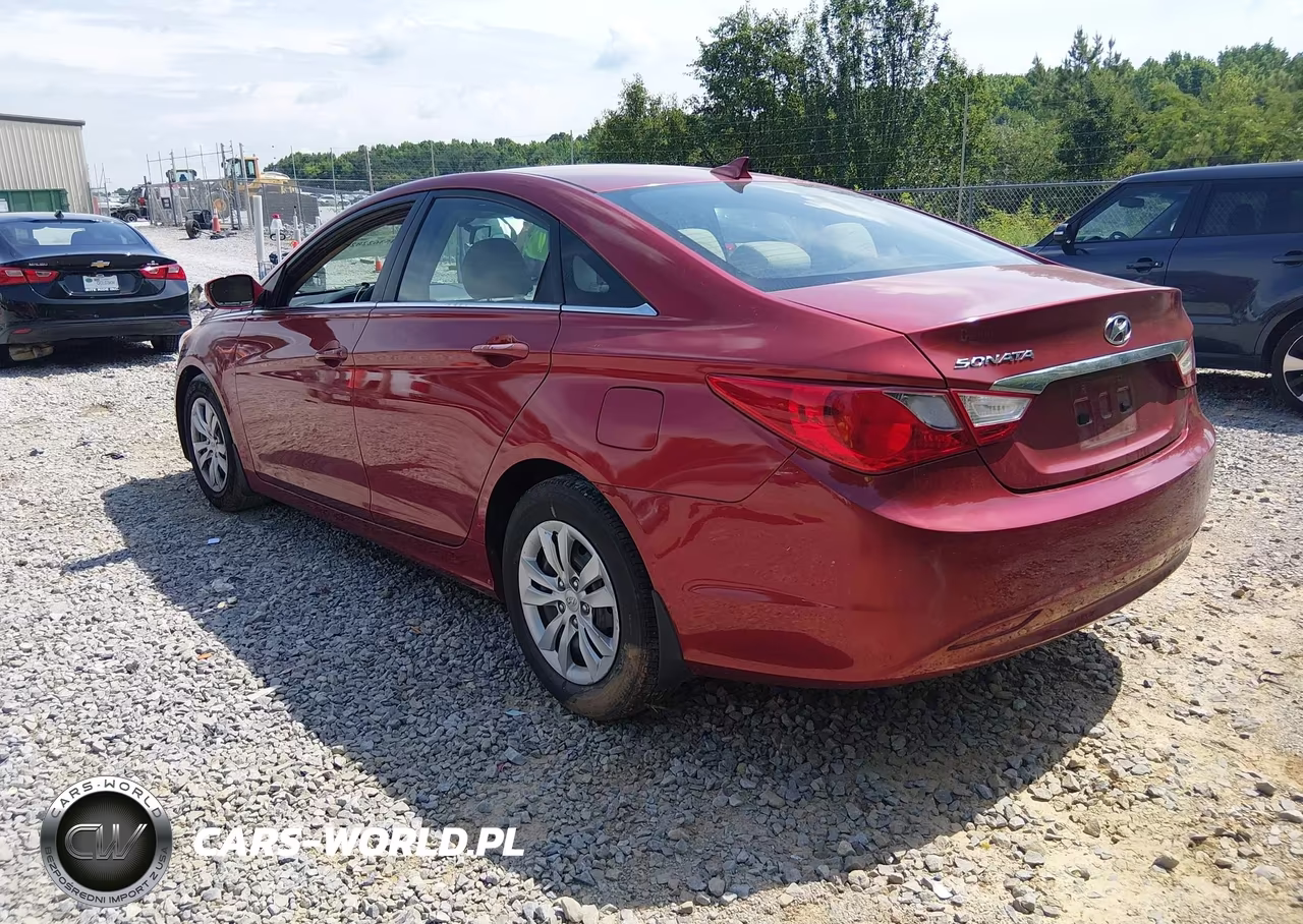 2012 Hyundai Sonata Gls VIN:5NPEB4AC2CH413481 - 3
