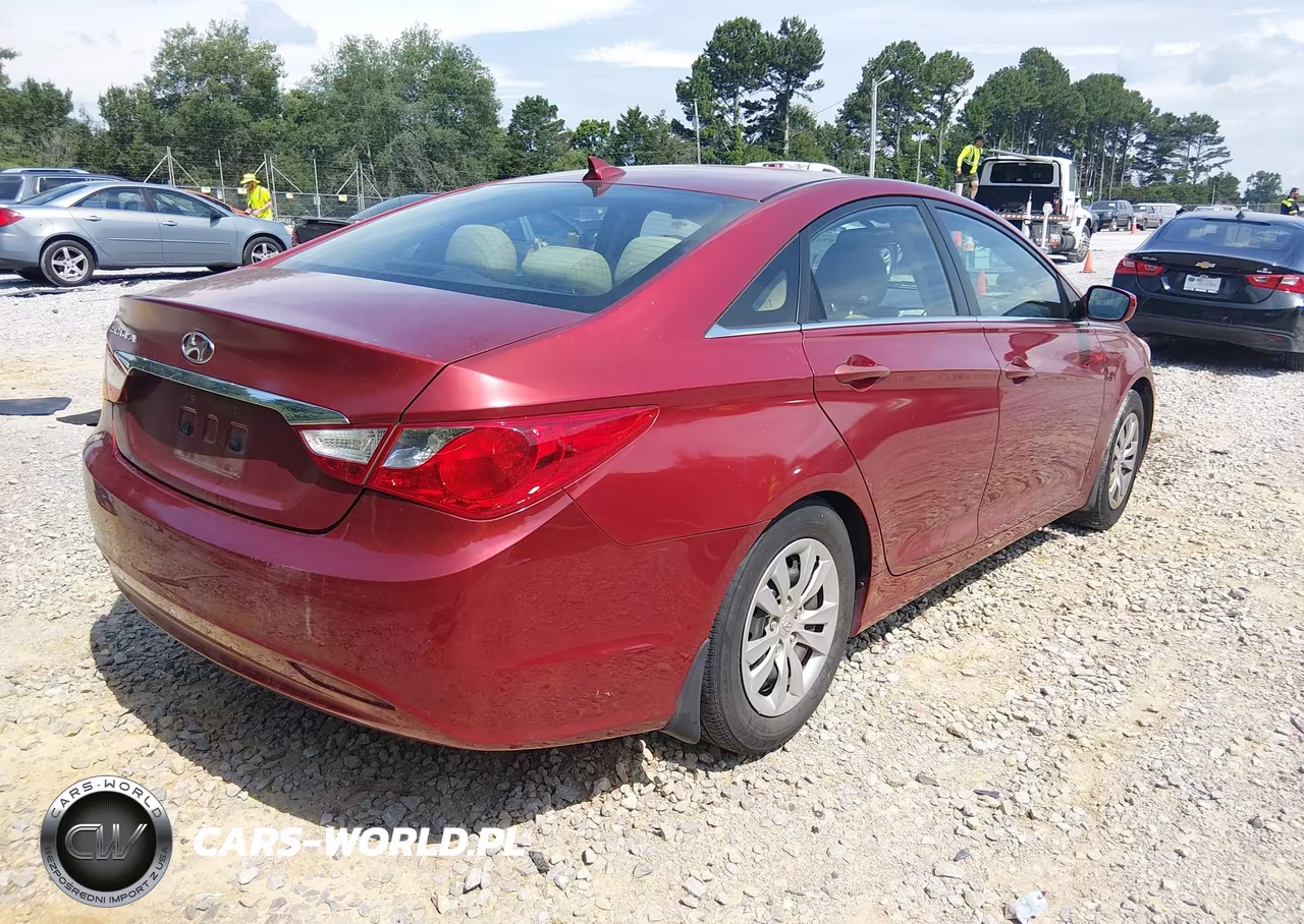 2012 Hyundai Sonata Gls VIN:5NPEB4AC2CH413481 - 4