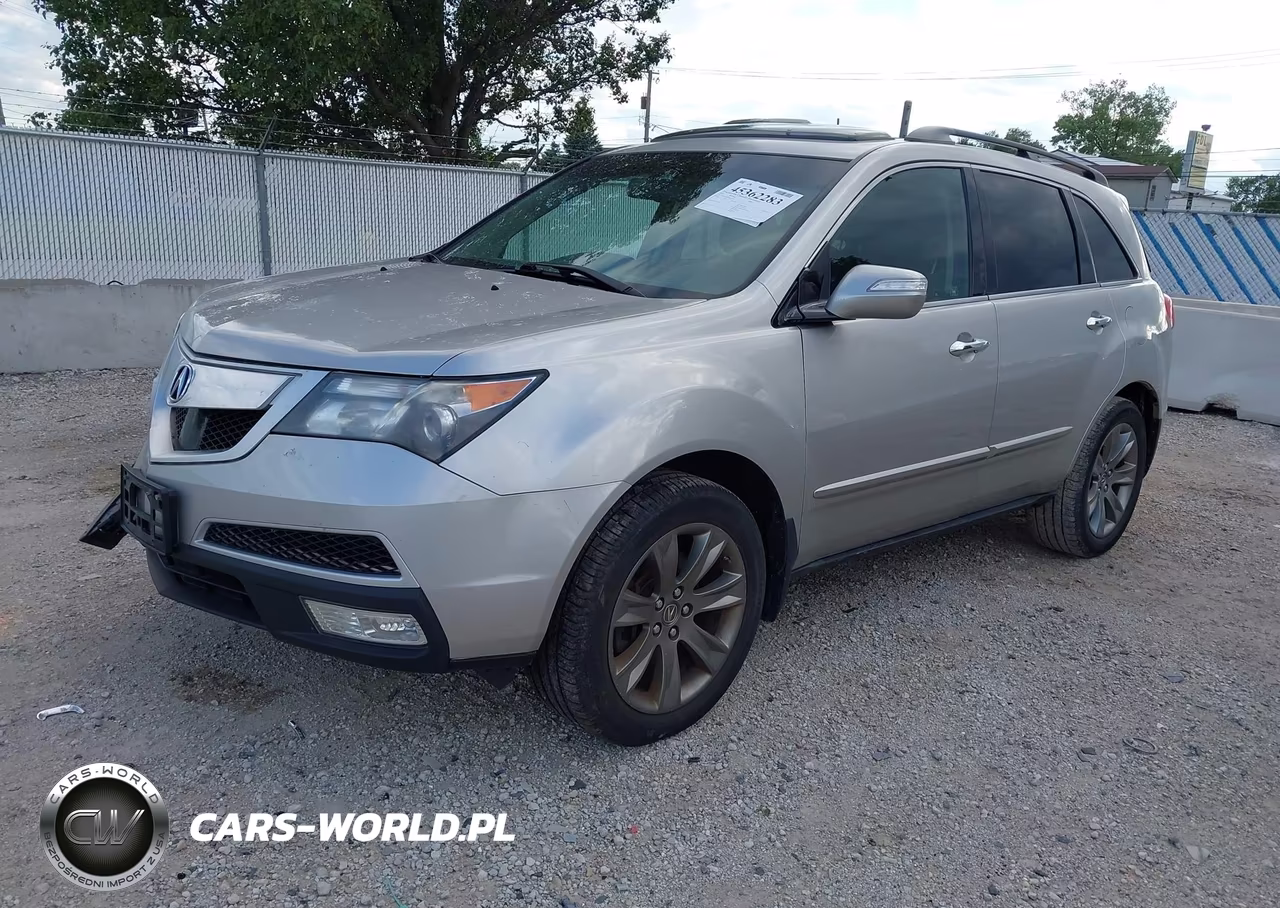 2011 Acura Mdx Advance Package VIN:2HNYD2H59BH521343 - 2