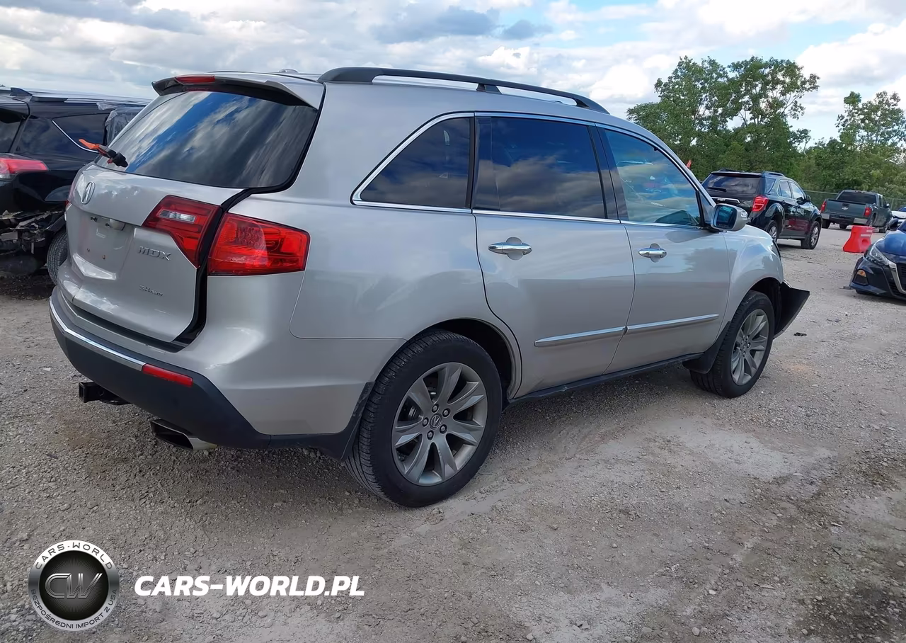 2011 Acura Mdx Advance Package VIN:2HNYD2H59BH521343 - 4