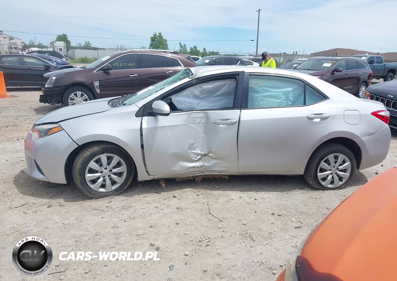 2014 Toyota Corolla Le VIN:5YFBURHE0EP079555 - 14