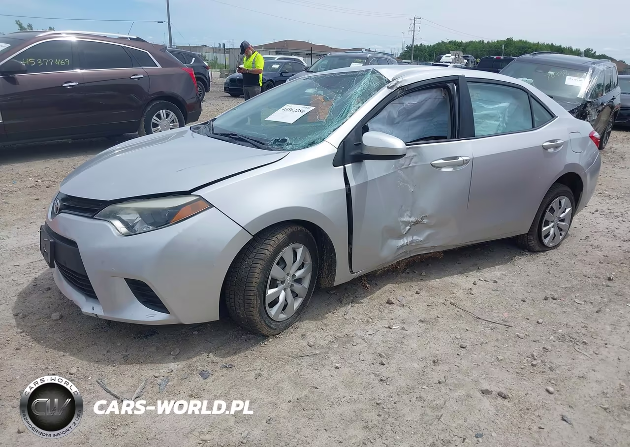 2014 Toyota Corolla Le VIN:5YFBURHE0EP079555 - 2