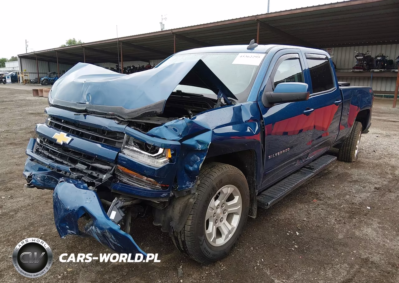 2018 Chevrolet Silverado 1500 2Lt VIN:3GCUKREC0JG531649 - 2