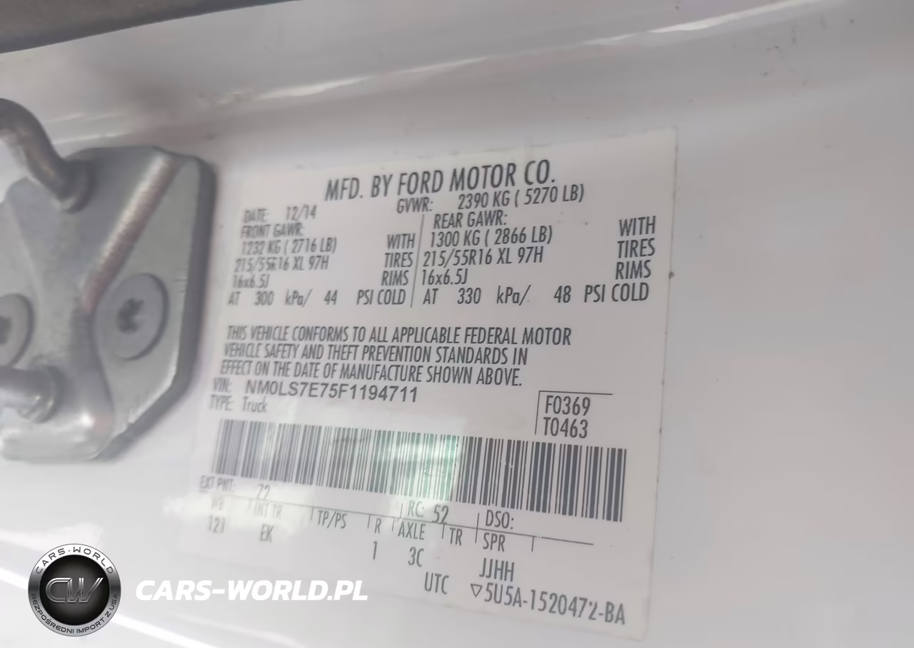 2015 Ford Transit Connect Xl VIN:NM0LS7E75F1194711 - 9