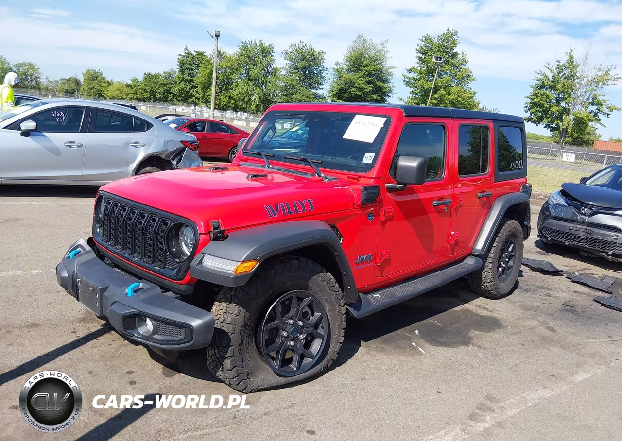 2024 Jeep Wrangler 4Xe Willys 4Xe VIN:1C4RJXN68RW189629 - 2