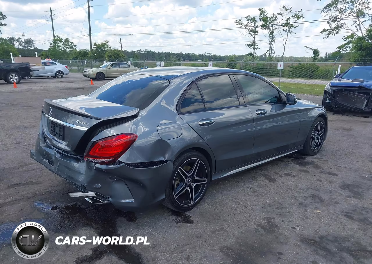 2020 Mercedes-Benz C 300 4Matic VIN:W1KWF8EB2LR594789 - 4
