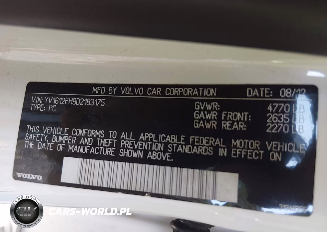 2013 Volvo S60 T5 VIN:YV1612FH9D2183175 - 9