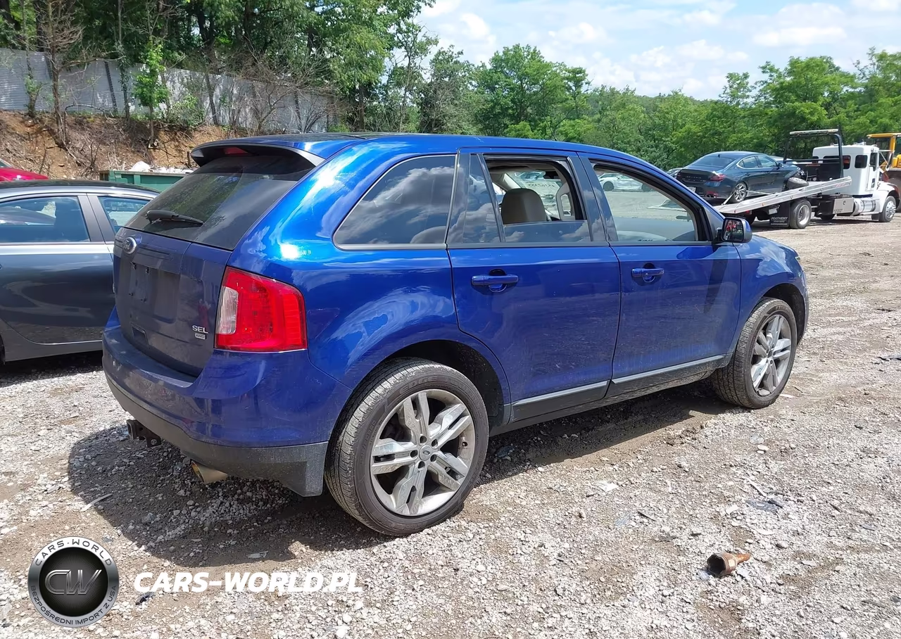 2013 Ford Edge Sel VIN:2FMDK4JC3DBA97271 - 4