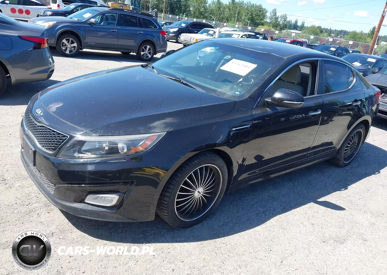 2015 Kia Optima Lx VIN:5XXGM4A77FG504574 - 2