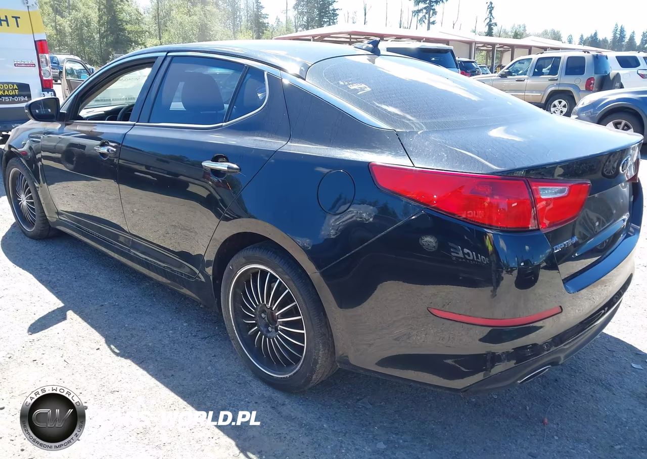 2015 Kia Optima Lx VIN:5XXGM4A77FG504574 - 3
