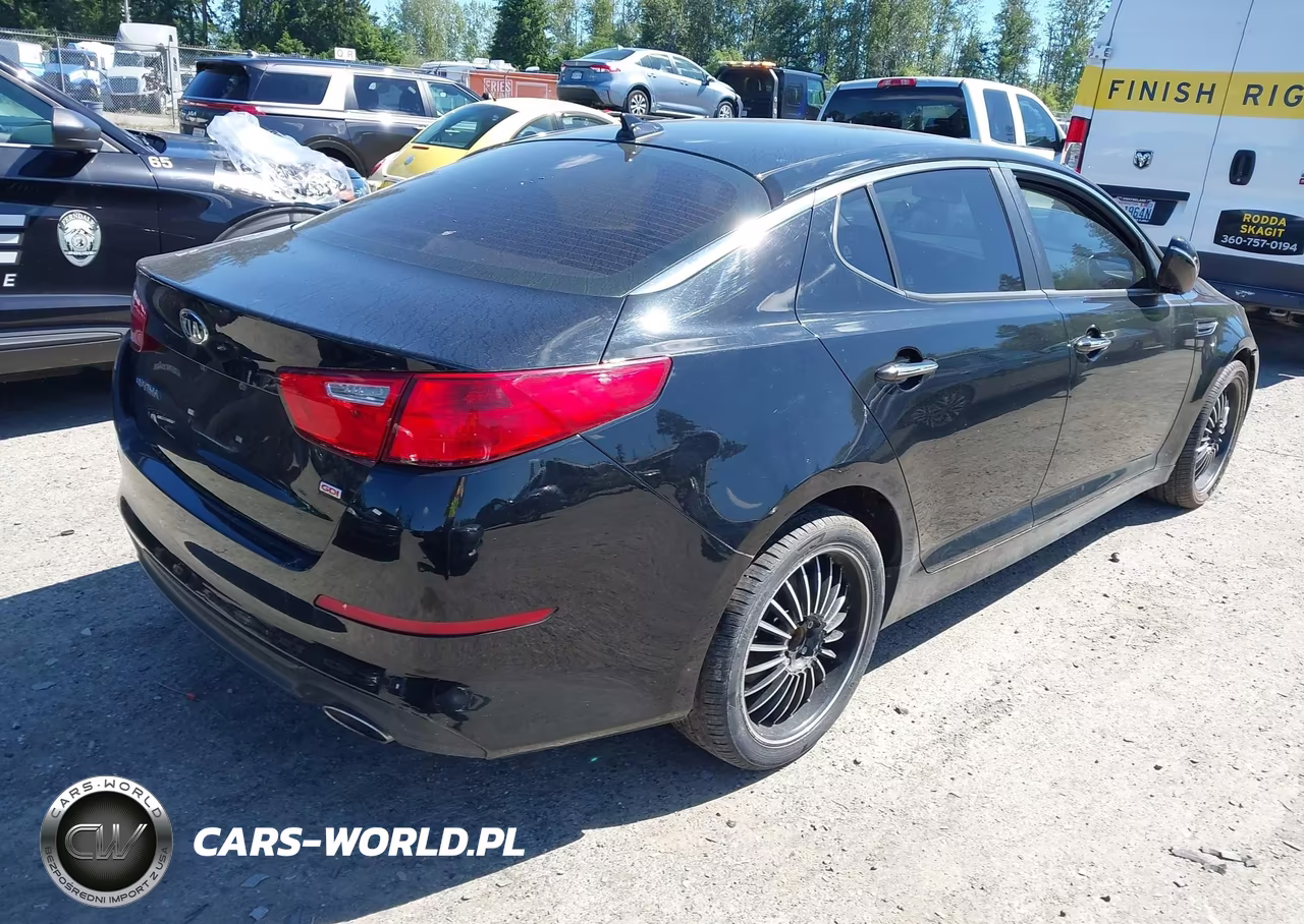 2015 Kia Optima Lx VIN:5XXGM4A77FG504574 - 4