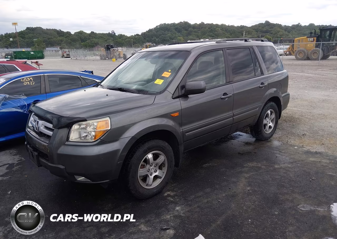 2007 Honda Pilot Ex-L VIN:2HKYF185X7H516029 - 2