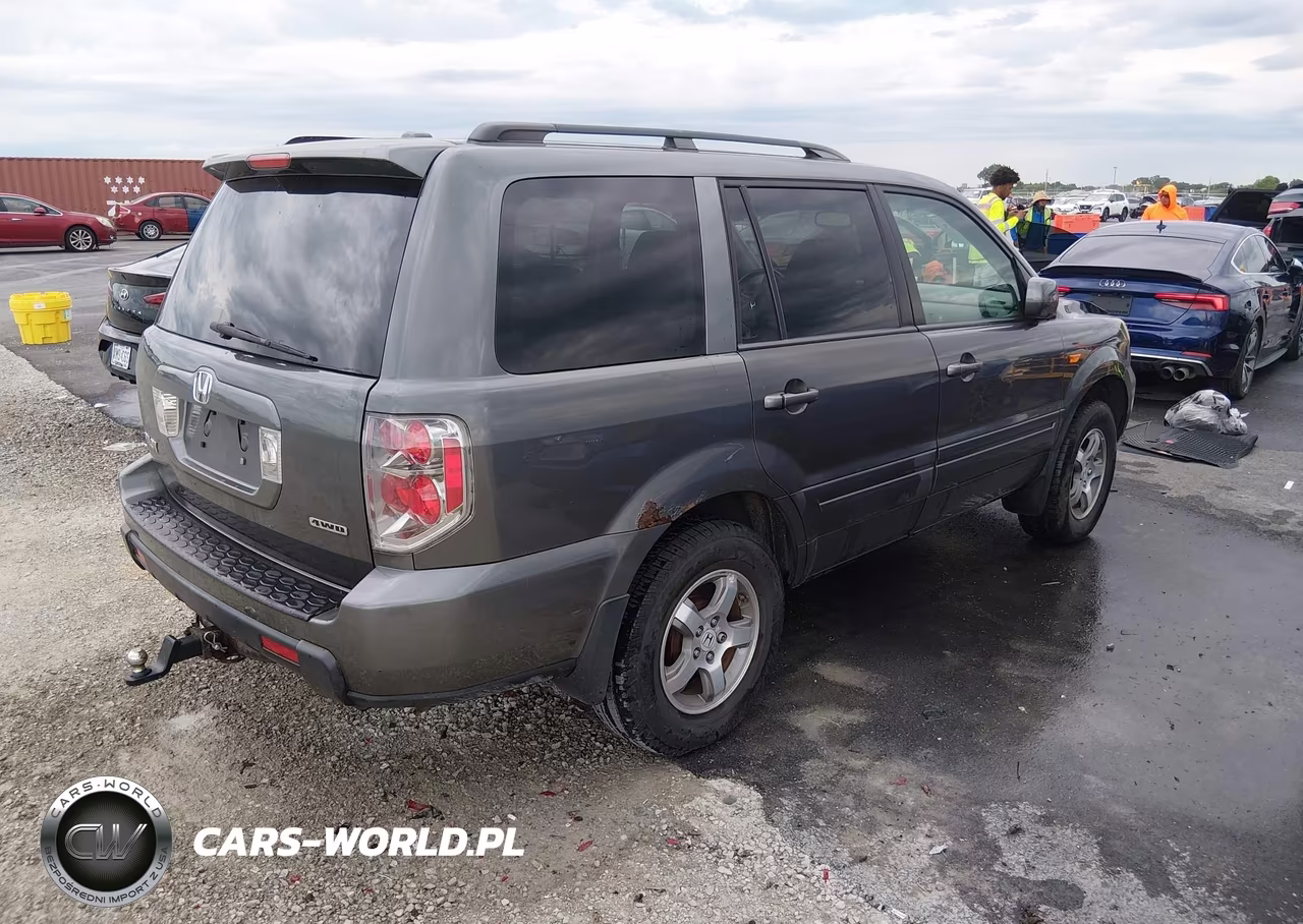 2007 Honda Pilot Ex-L VIN:2HKYF185X7H516029 - 4