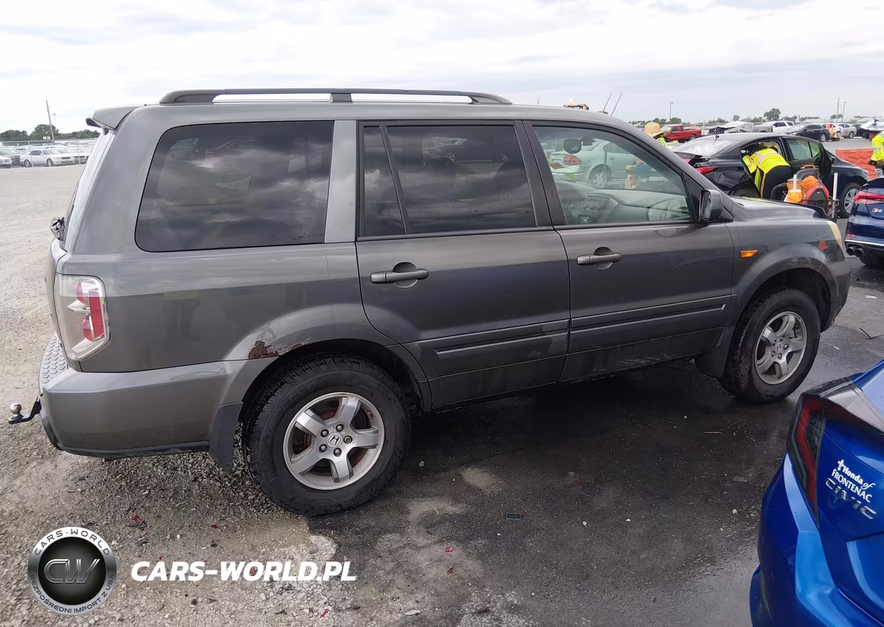 2007 Honda Pilot Ex-L VIN:2HKYF185X7H516029 - 6