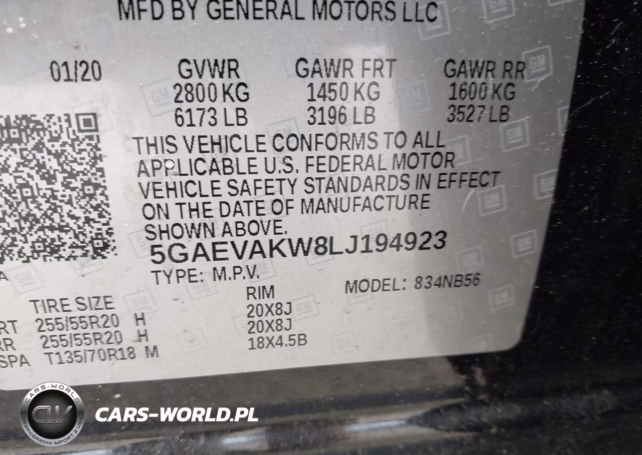 2020 Buick Enclave Awd Essence VIN:5GAEVAKW8LJ194923 - 9