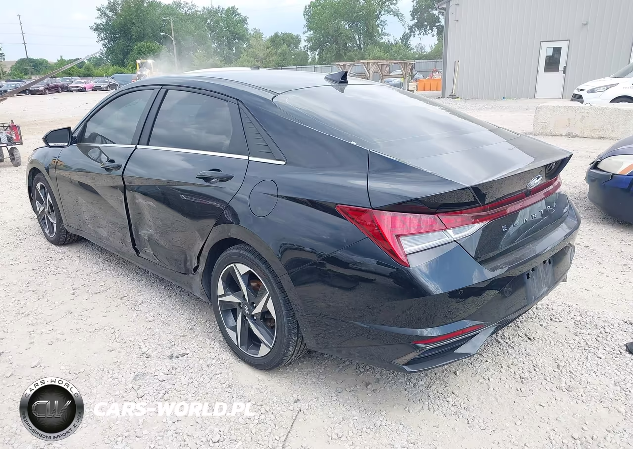 2022 Hyundai Elantra Limited VIN:KMHLP4AGXNU352039 - 3