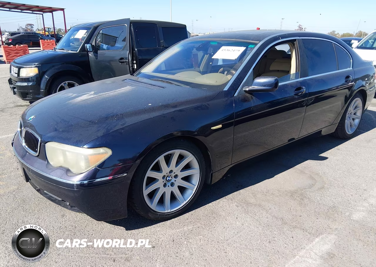 2004 BMW 745Li VIN:WBAGN63494DS46235 - 2