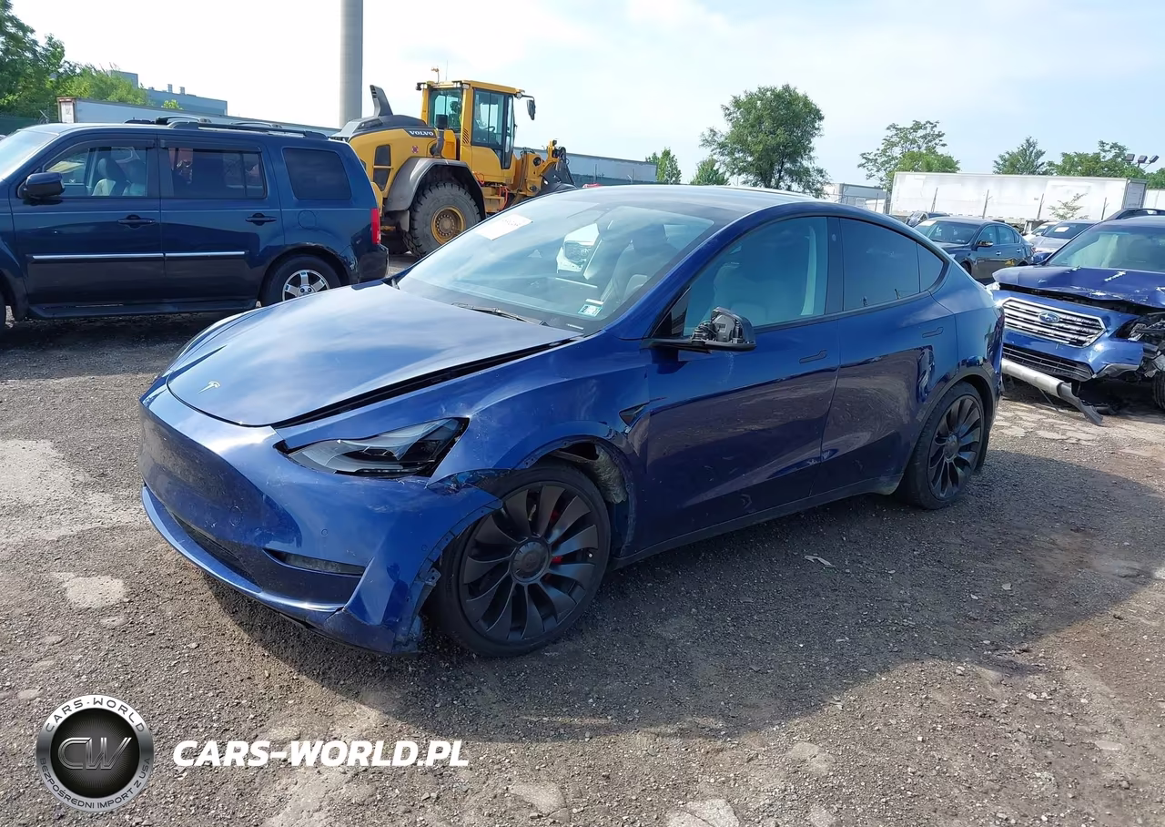 2022 Tesla Model Y Performance Dual Motor All-Wheel Drive VIN:7SAYGDEF3NF464219 - 2