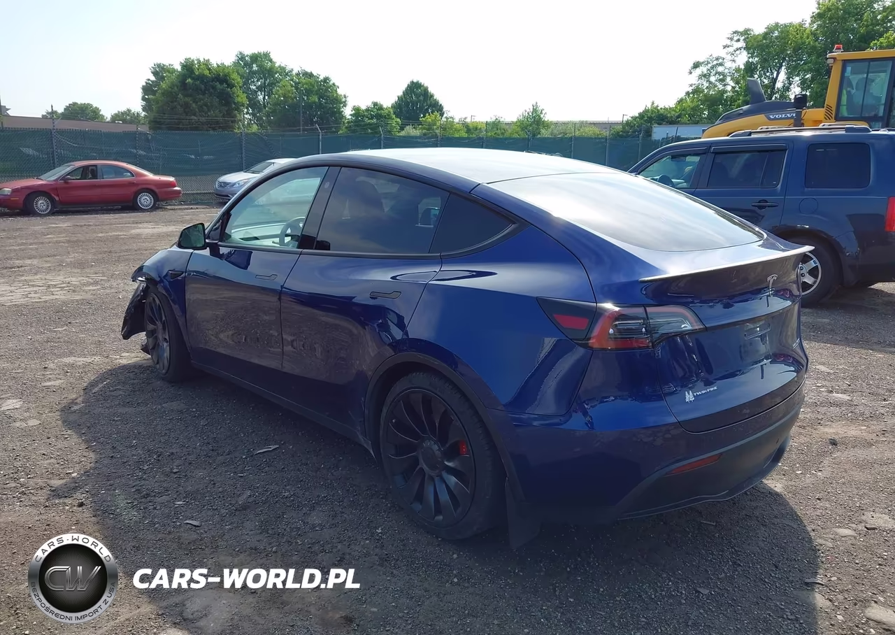 2022 Tesla Model Y Performance Dual Motor All-Wheel Drive VIN:7SAYGDEF3NF464219 - 3