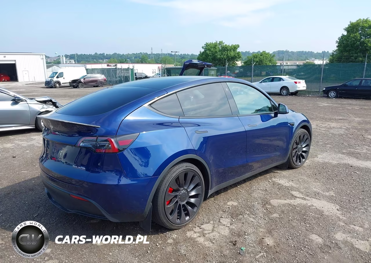 2022 Tesla Model Y Performance Dual Motor All-Wheel Drive VIN:7SAYGDEF3NF464219 - 4