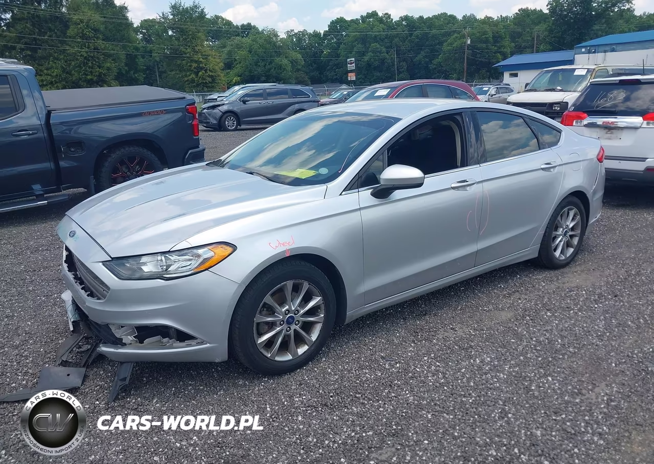 2017 Ford Fusion Se VIN:3FA6P0HD7HR309026 - 2