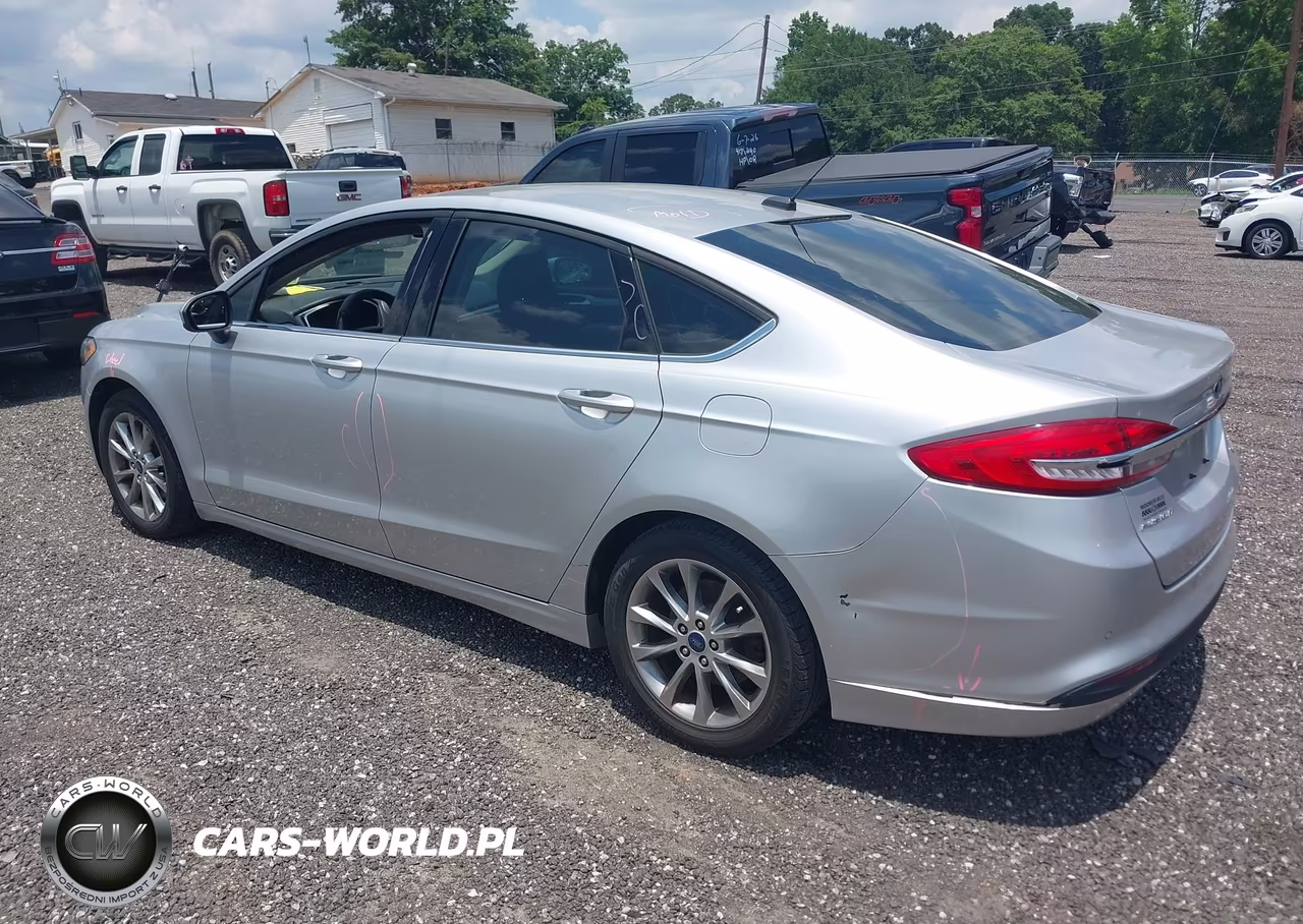 2017 Ford Fusion Se VIN:3FA6P0HD7HR309026 - 3