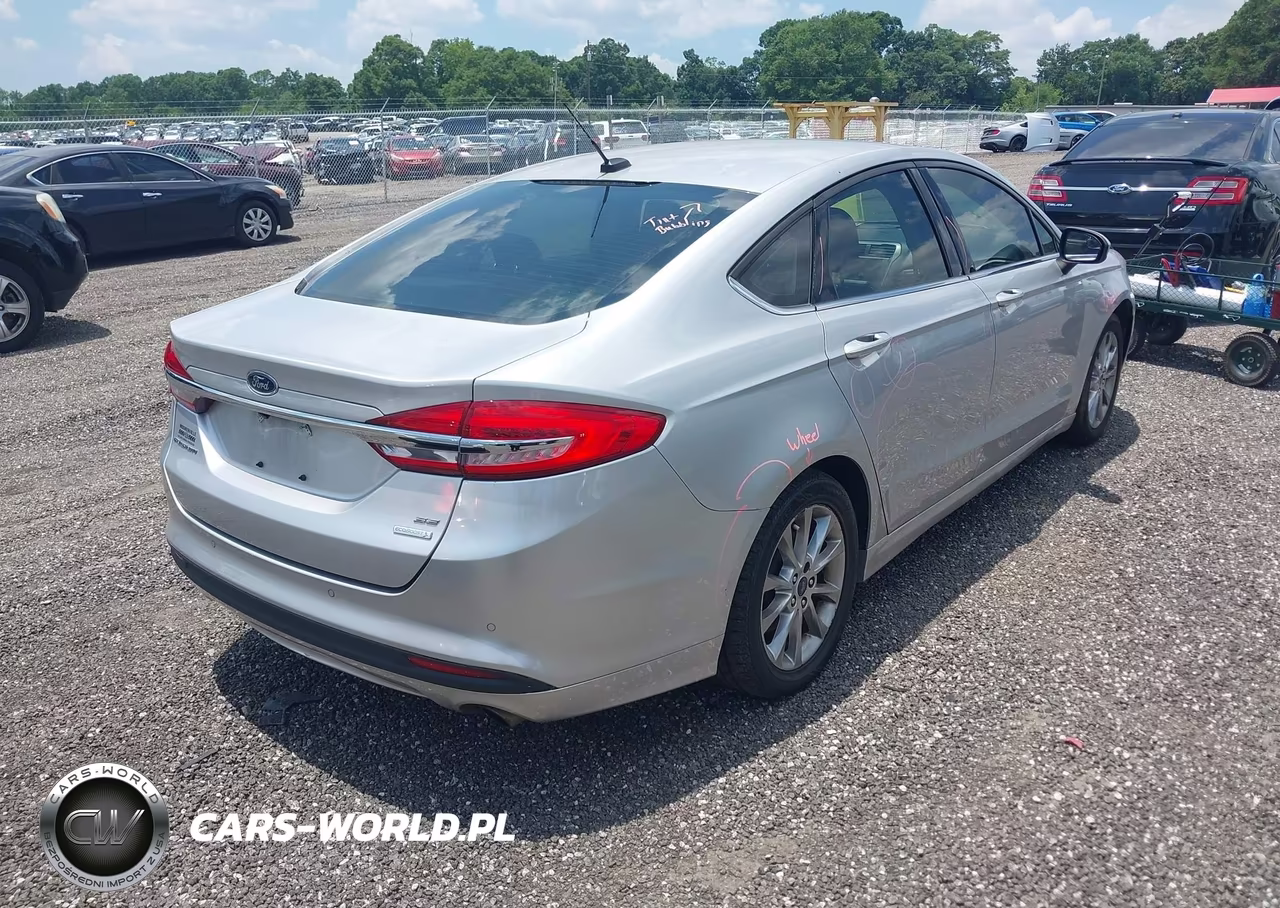 2017 Ford Fusion Se VIN:3FA6P0HD7HR309026 - 4
