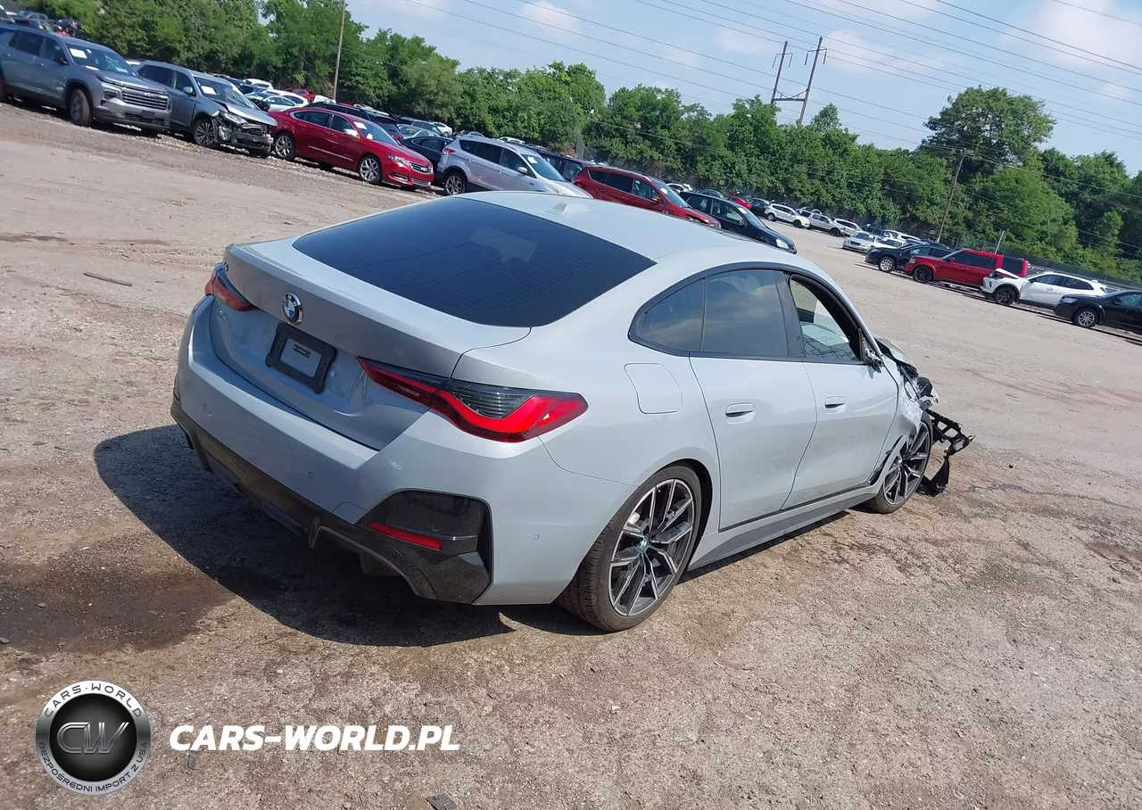 2026 BMW I4 Gran Coupe xDrive40 VIN:WBY43HD07TFW37968 - 4