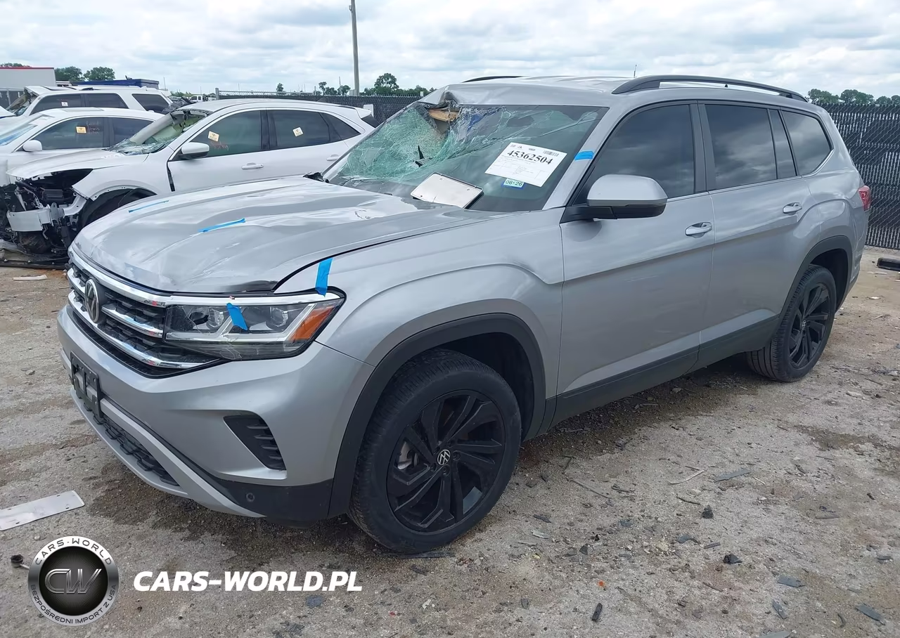 2022 Volkswagen Atlas 2.0T Se W-Technology VIN:1V2WP2CA9NC512477 - 2
