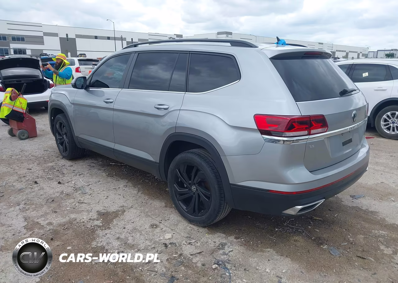 2022 Volkswagen Atlas 2.0T Se W-Technology VIN:1V2WP2CA9NC512477 - 3