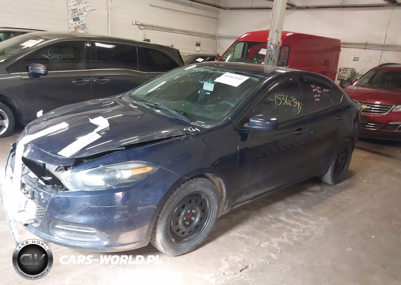 2015 Dodge Dart Sxt VIN:1C3CDFBBXFD336862 - 2
