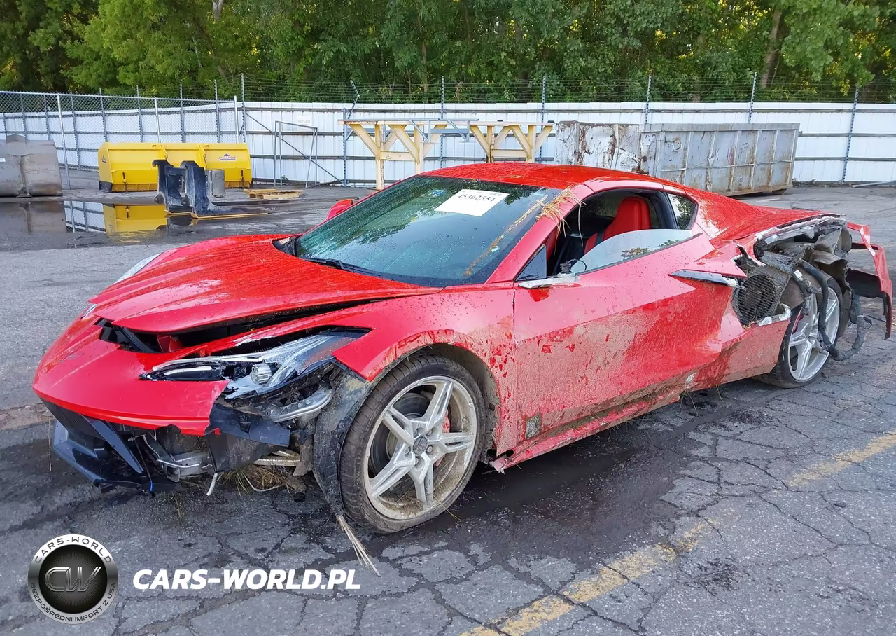 2023 Chevrolet Corvette Stingray Rwd 1Lt VIN:1G1YA2D40P5135543 - 2
